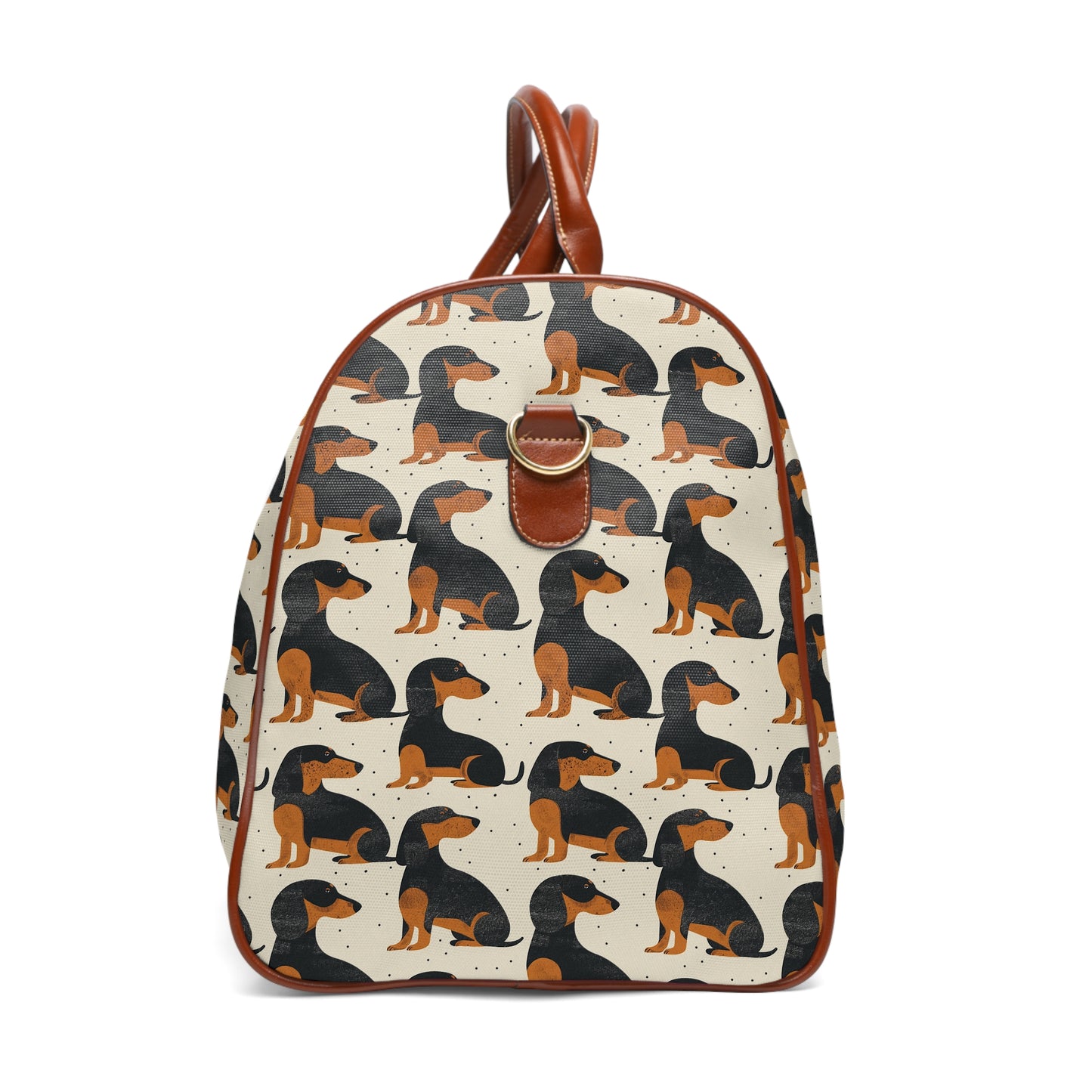 Whimsical Dachsund Dreamcatcher Waterproof Travel Bag