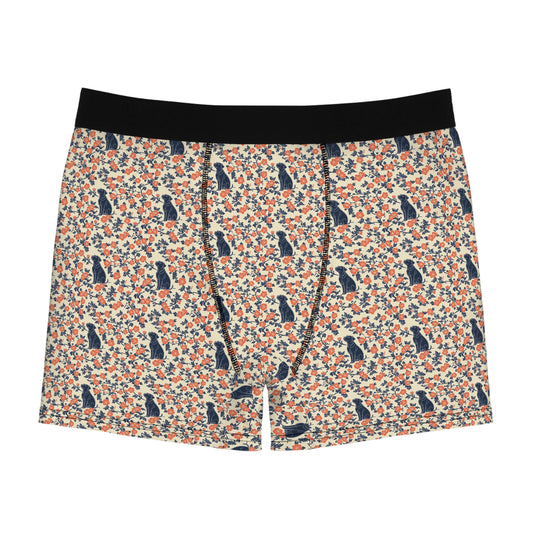 Bloomiful Lab Bouquet Men's Boxer Briefs