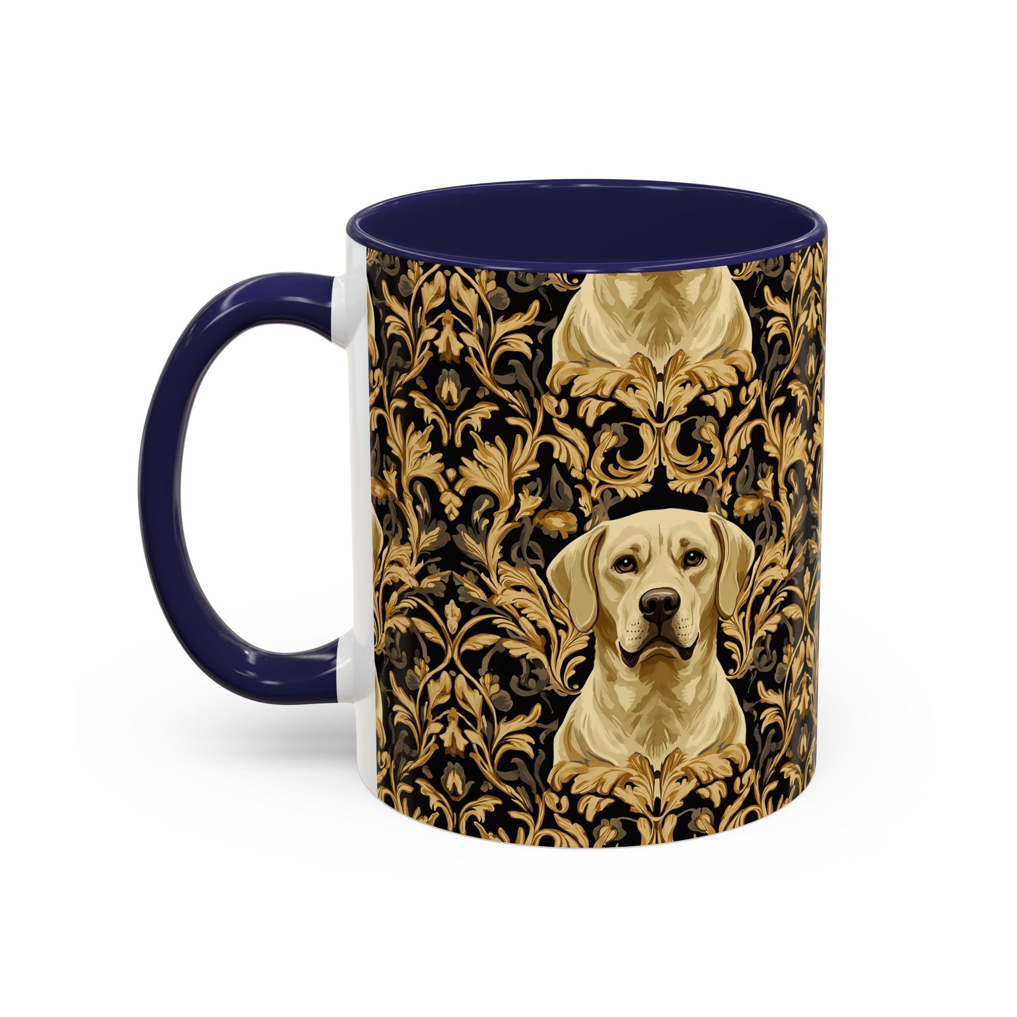 Royal Pawsitivity Labs Accent Coffee Mug