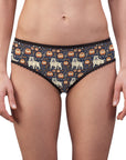 Bulldog Blossom Bonanza Women's Briefs