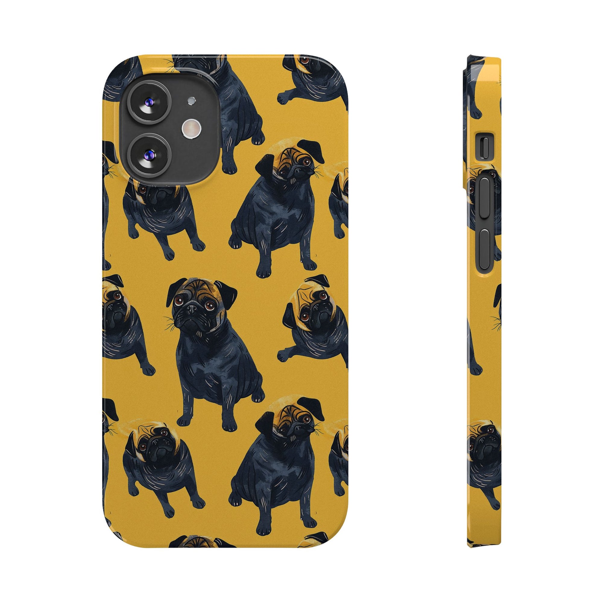 Puglet Posh Paradise Slim Phone Cases