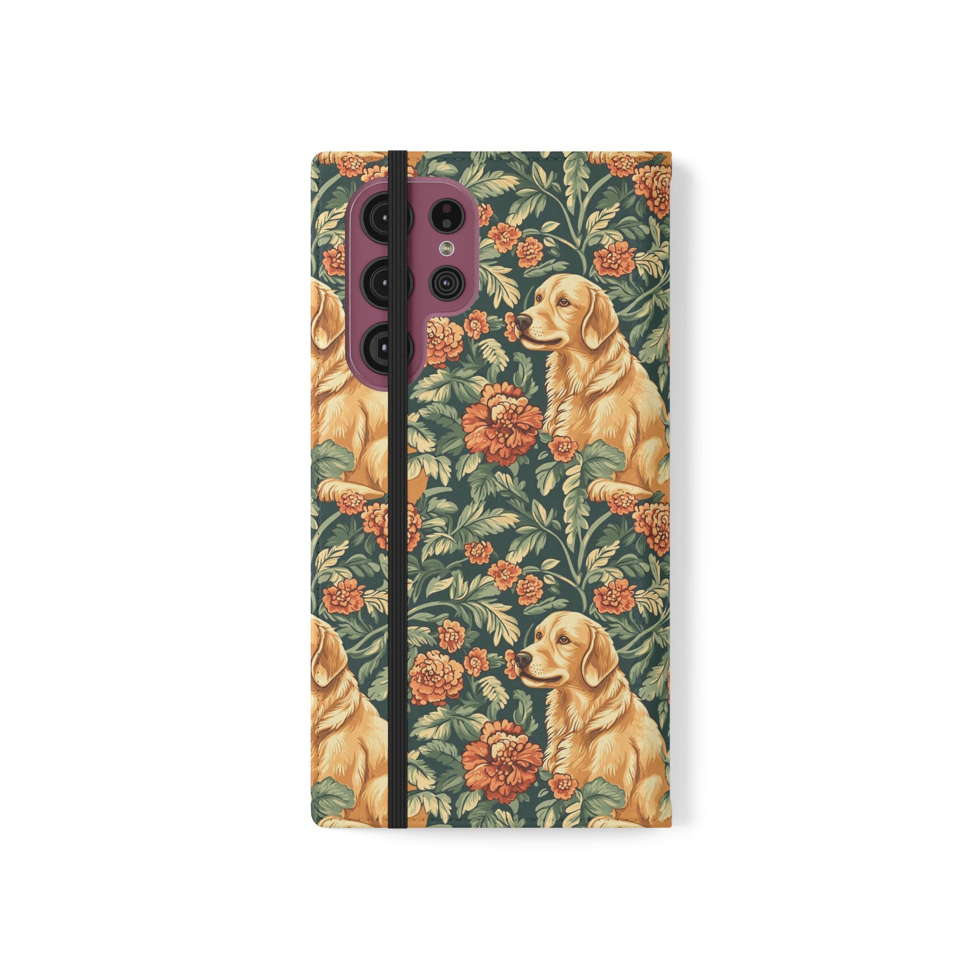 Blooming Goldie Glam Flip Cases