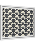 Pugalicious Enchantment Matte Canvas, Framed