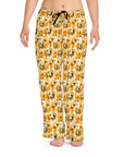 Golden Glitz 'n Glamour Woofwear Women's Pajama Pants