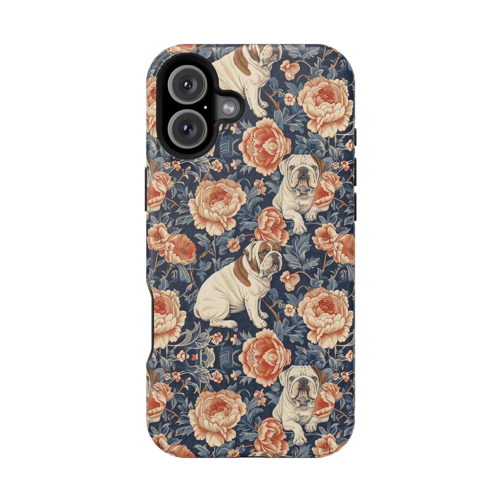 Blooming Bulldog Beauty Magnetic Tough Cases