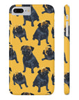 Puglet Posh Paradise Slim Phone Cases