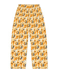 Golden Glitz 'n Glamour Woofwear Women's Pajama Pants