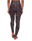 Rustic Rottie Charm High Waisted Yoga Leggings