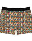 Corgi Carnival Couture Men's Boxer Briefs