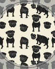 Puggie Pout Perfection Ceramic Coaster