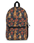 Floral Pawsome Dachsund Delight Backpack