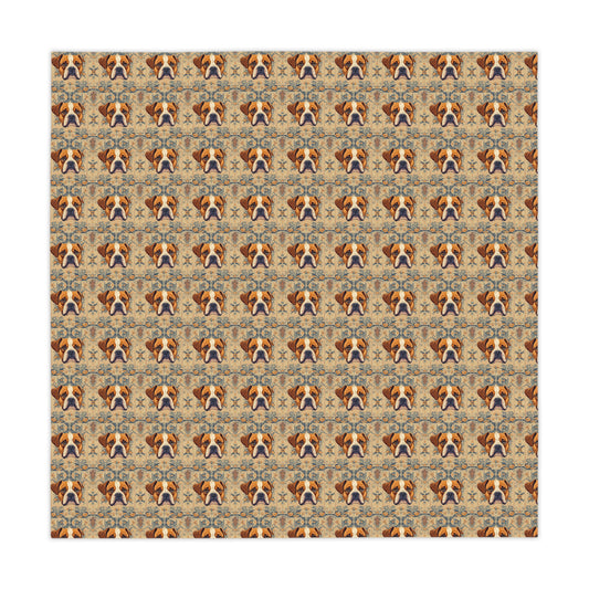 Bowtie Boxer Bliss Tablecloth