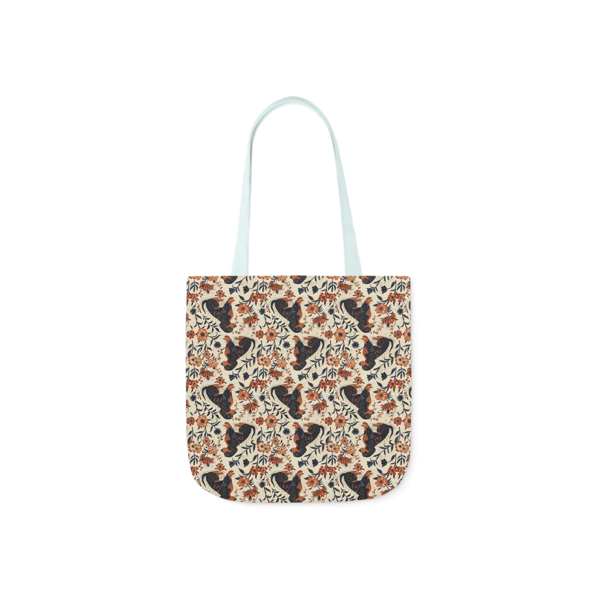 Blossoming Dachshunds Delight Canvas Tote Bag