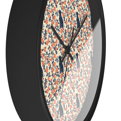 Bloomiful Lab Bouquet Wall Clock