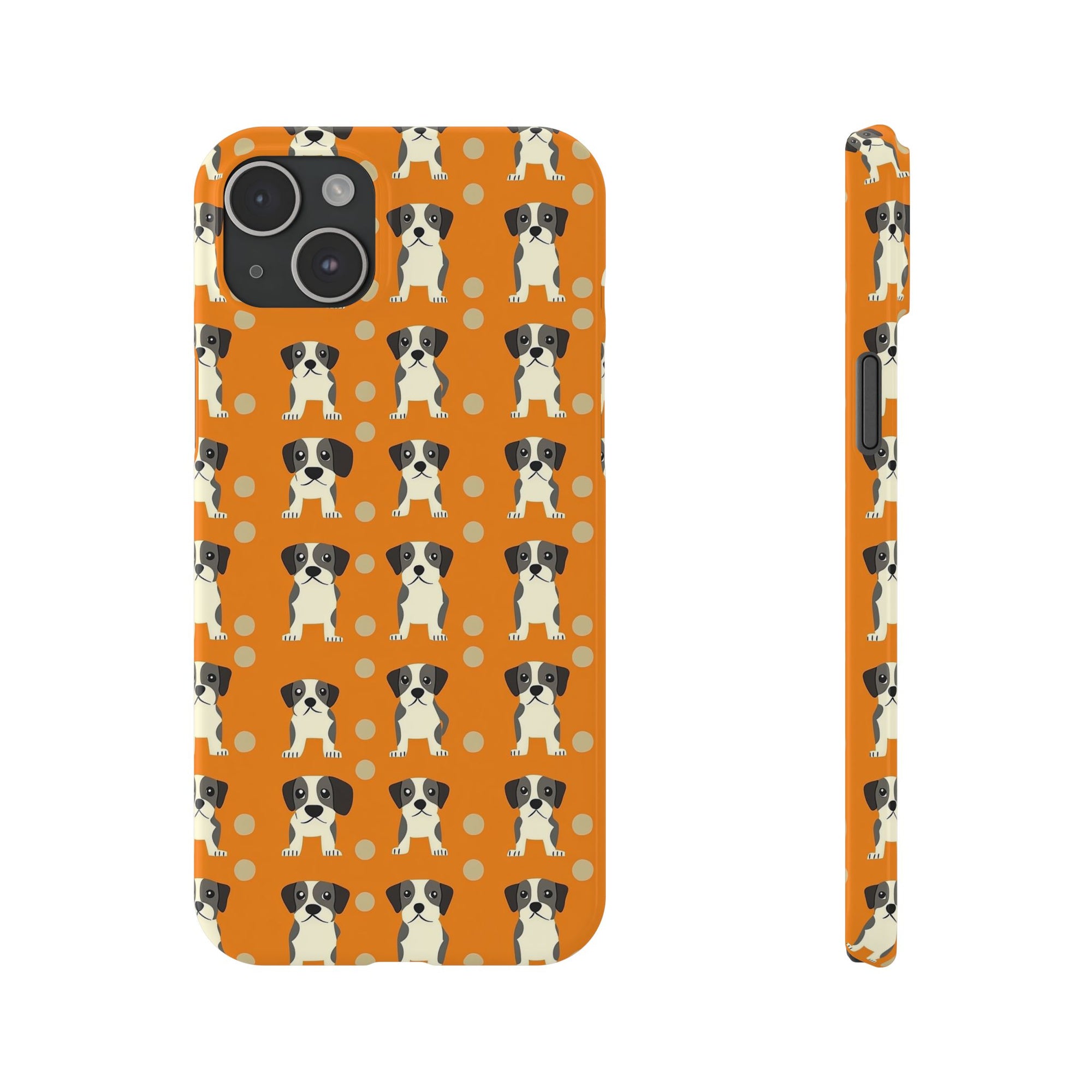 Boxer Blissful Chic Canine Slim Phone Cases