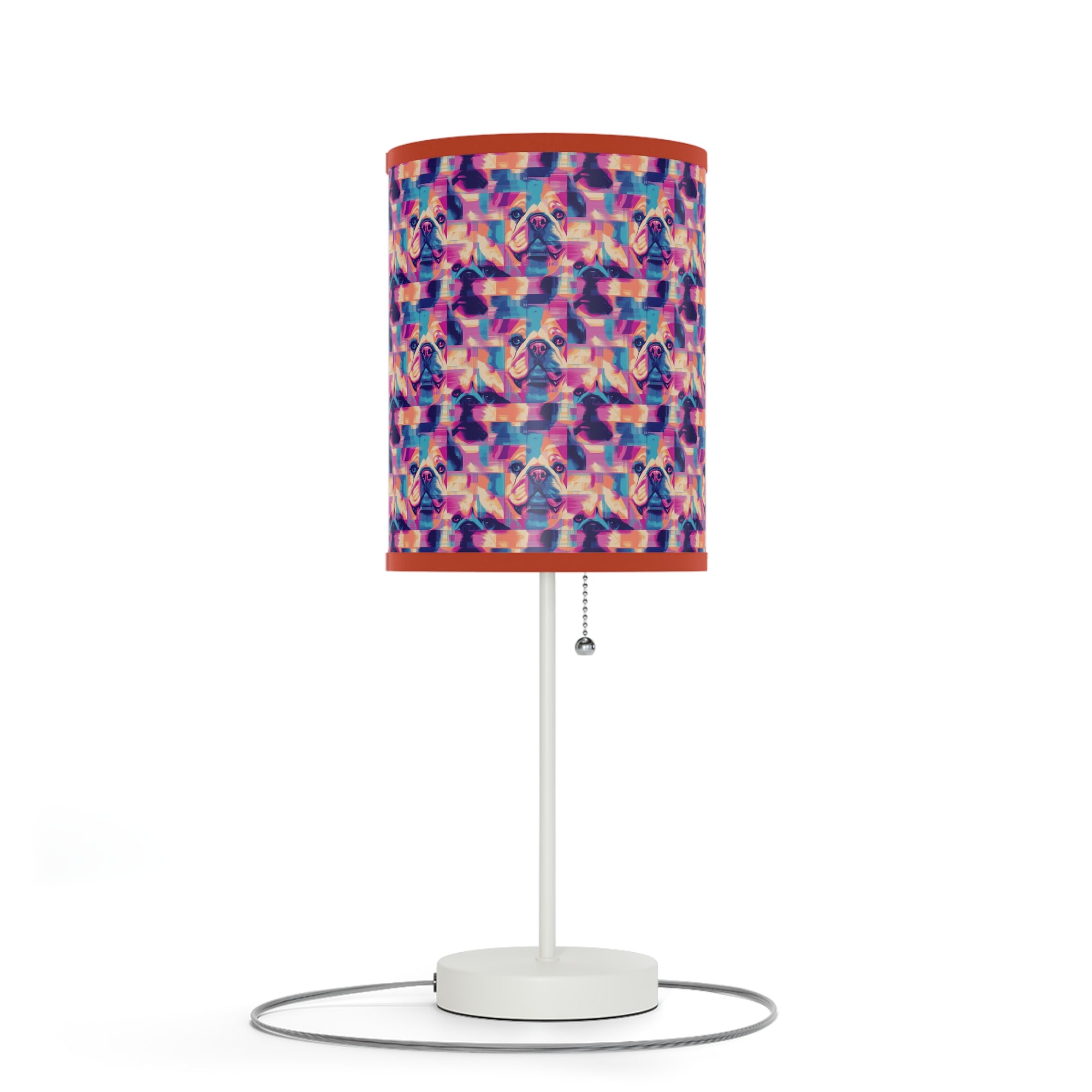 Dazzling Bulldog Chic Lamp on a Stand