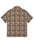 Corgi Carnival Couture Men's Hawaiian Camp Shirt