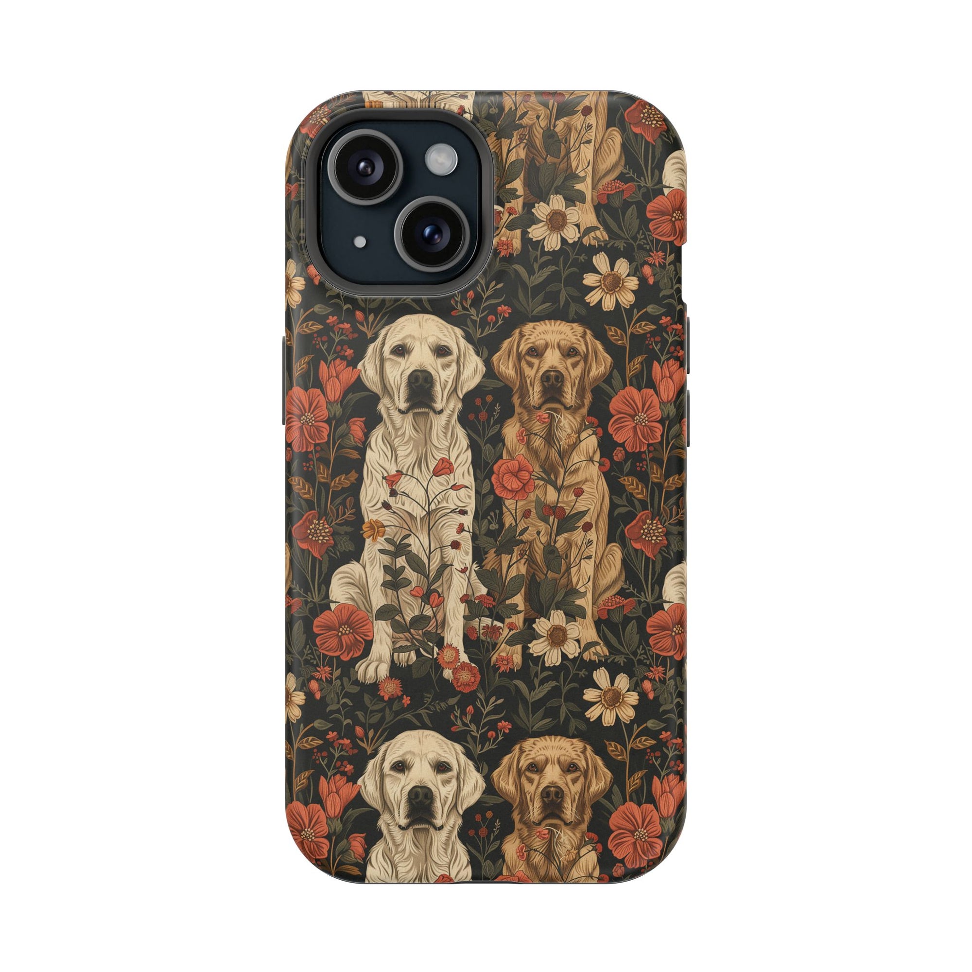 Blossoming Labradors Bouquet Magnetic Tough Cases