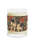 Blooming Pug Paradise Scented Candle