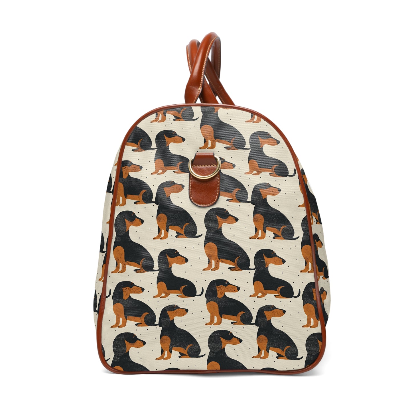 Whimsical Dachsund Dreamcatcher Waterproof Travel Bag