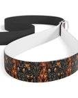 Dapper Dachshund Embroidery Elegance Leash