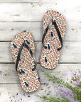 Bloomiful Lab Bouquet Flip Flops