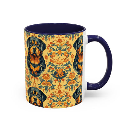 Royal Rottie Regalia Accent Coffee Mug