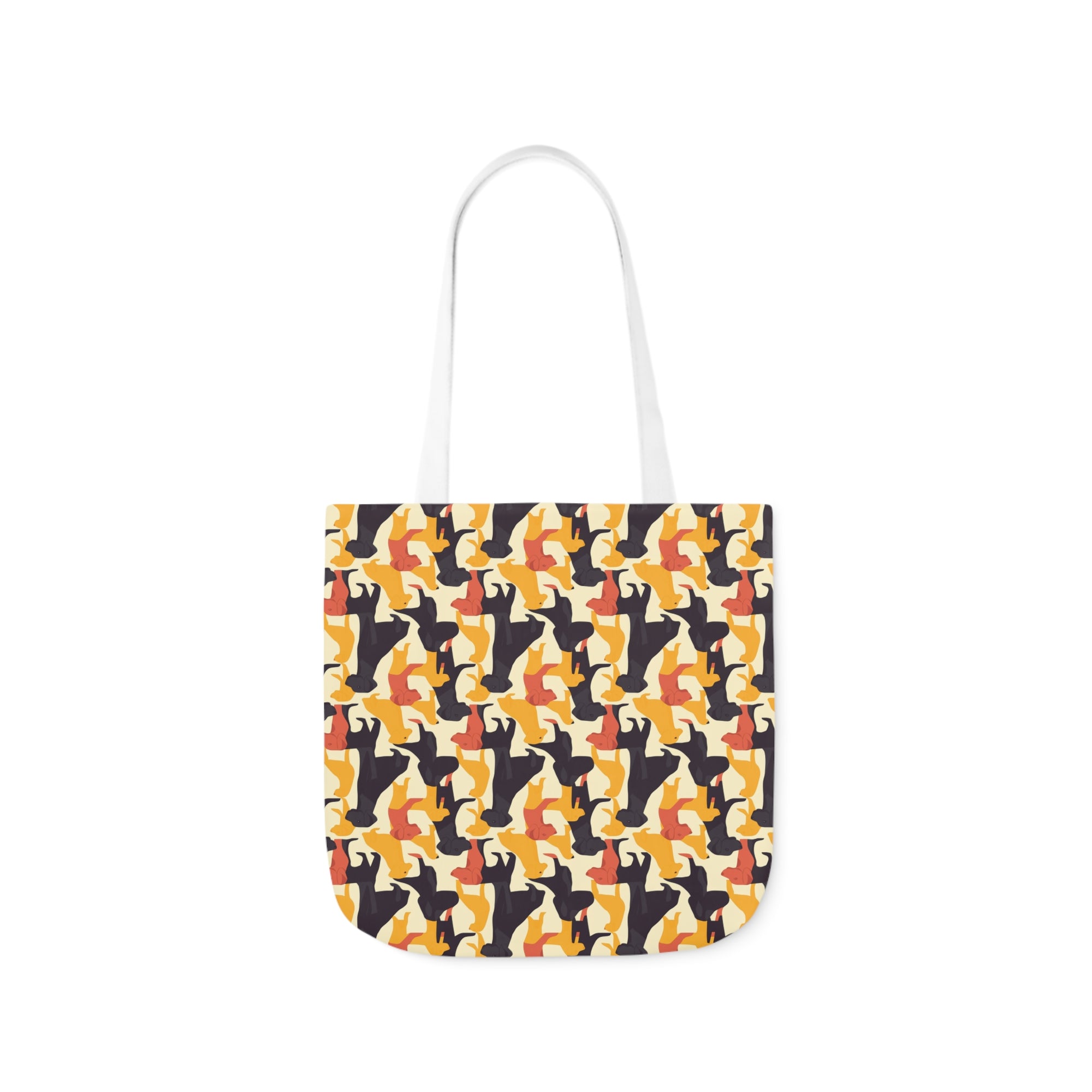 Modern Charm Labrador Chic Canvas Tote Bag