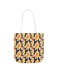 Modern Charm Labrador Chic Canvas Tote Bag