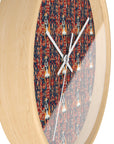 Boxer Blossom Tapestry Delight Wall Clock