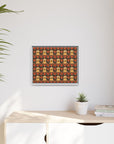 Golden Pawsatronic Tapestry Matte Canvas, Framed