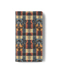 Pawsome Rottweiler Royalty Plaid Flip Cases