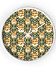 Corgi Charmz Wall Clock