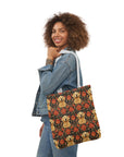 Golden Pawsatronic Tapestry Canvas Tote Bag