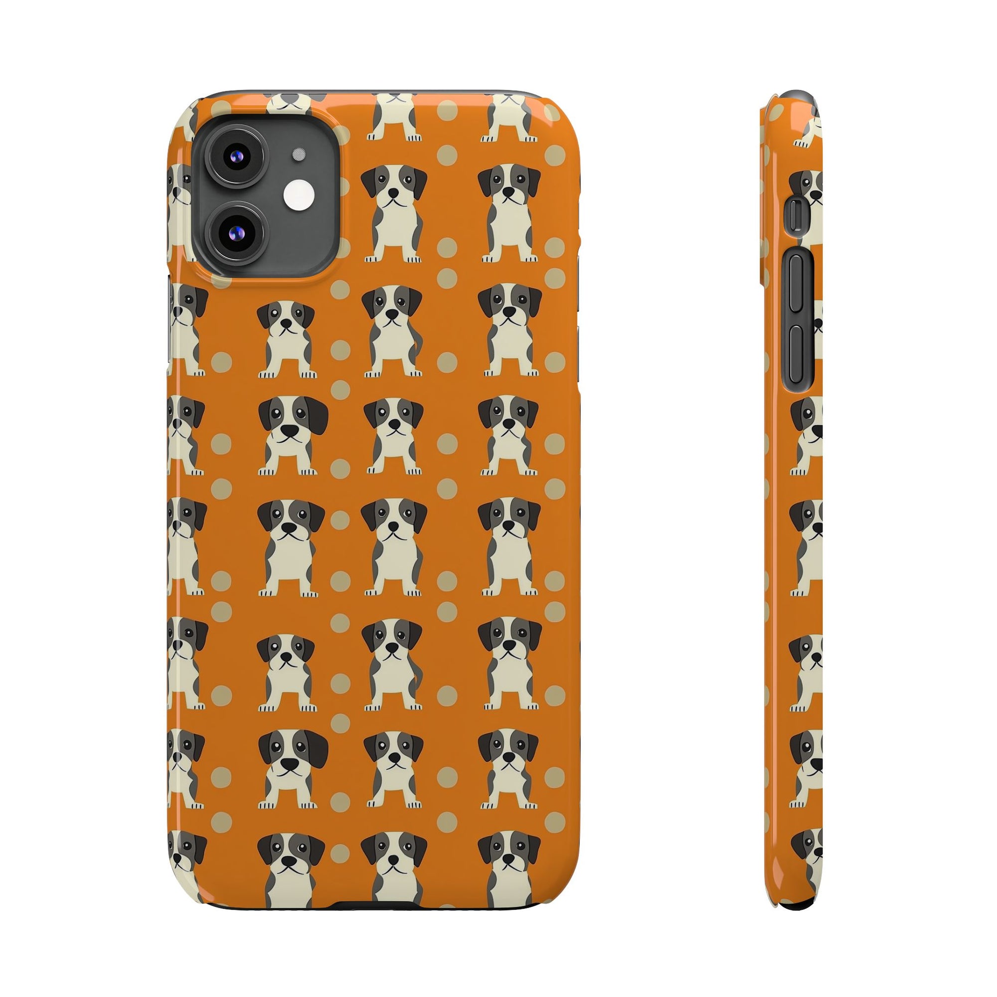 Boxer Blissful Chic Canine Slim Phone Cases