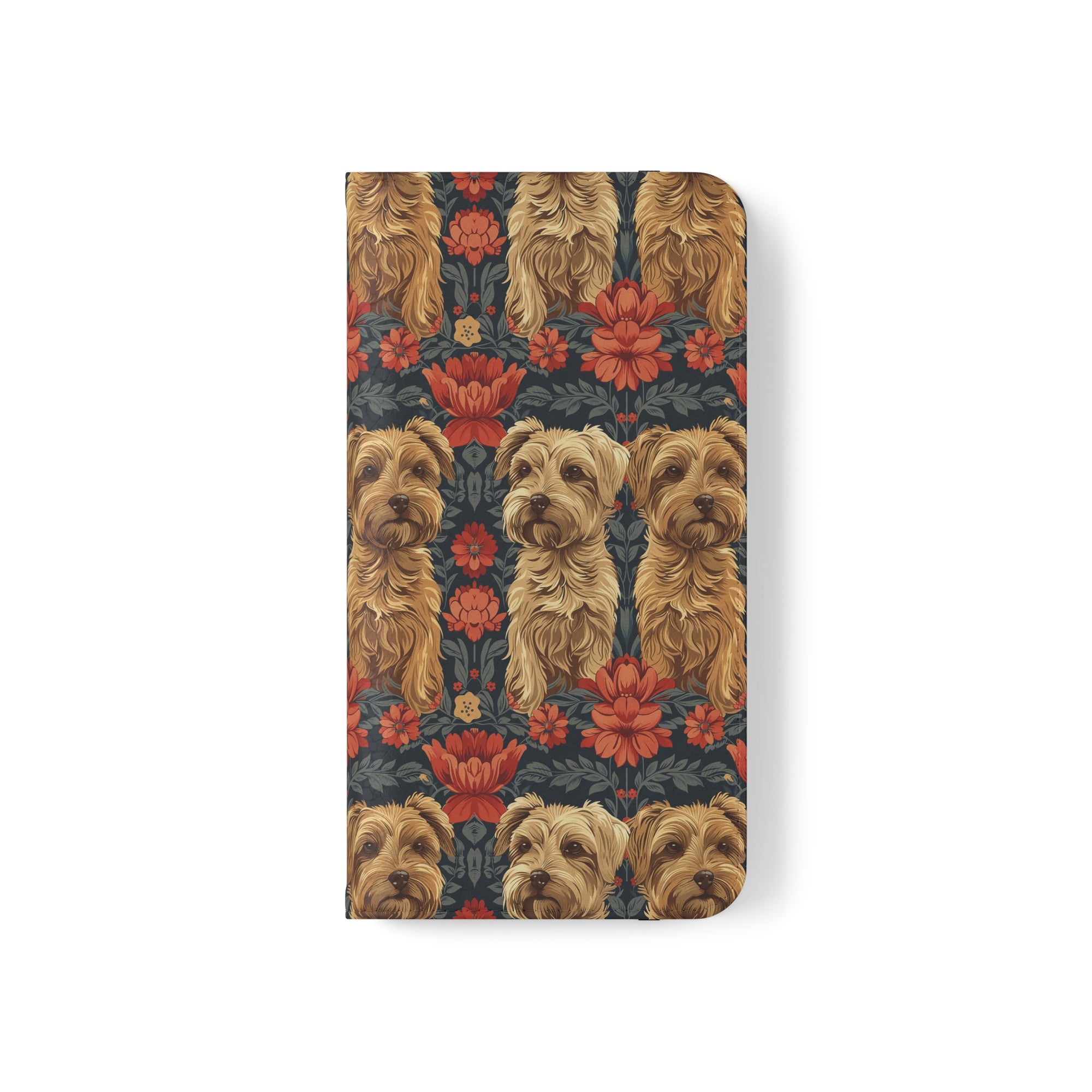 Yorkie Charm Twins Flip Cases