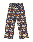 Bulldog Blossom Bonanza Women's Pajama Pants