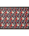 Bulldoggy Bliss Chomper Matte Canvas, Framed