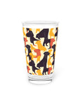 Modern Charm Labrador Chic Pint Glass