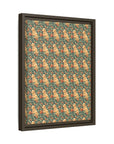 Blooming Goldie Glam Matte Canvas, Framed