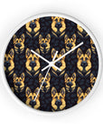 Majestic Hound Couture: German Shepherd LuxeBlend Wall Clock