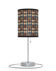 Pawsome Rottweiler Royalty Plaid Lamp on a Stand