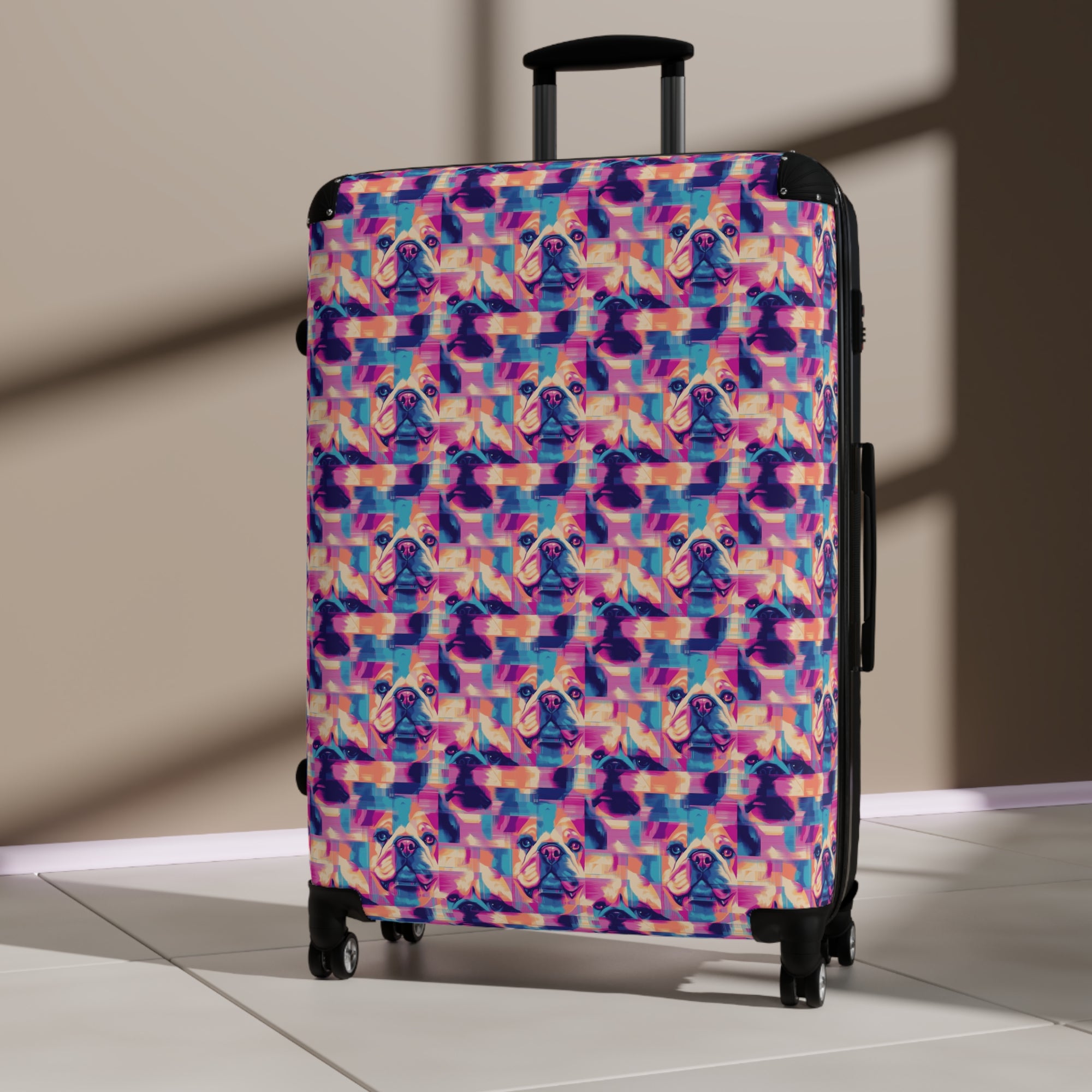 Dazzling Bulldog Chic Suitcase