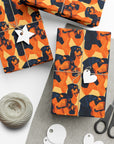 Rottweiler Chic Pawsitivity Gift Wrap Papers