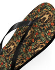 Labrador Lush Pooch Tapestry Flip Flops