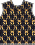 Majestic Hound Couture: German Shepherd LuxeBlend Men's Pajama Set