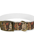 Blossoming Labradors Bouquet Dog Collar