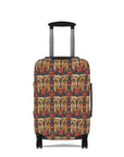 Yorkie Charm Twins Luggage Cover