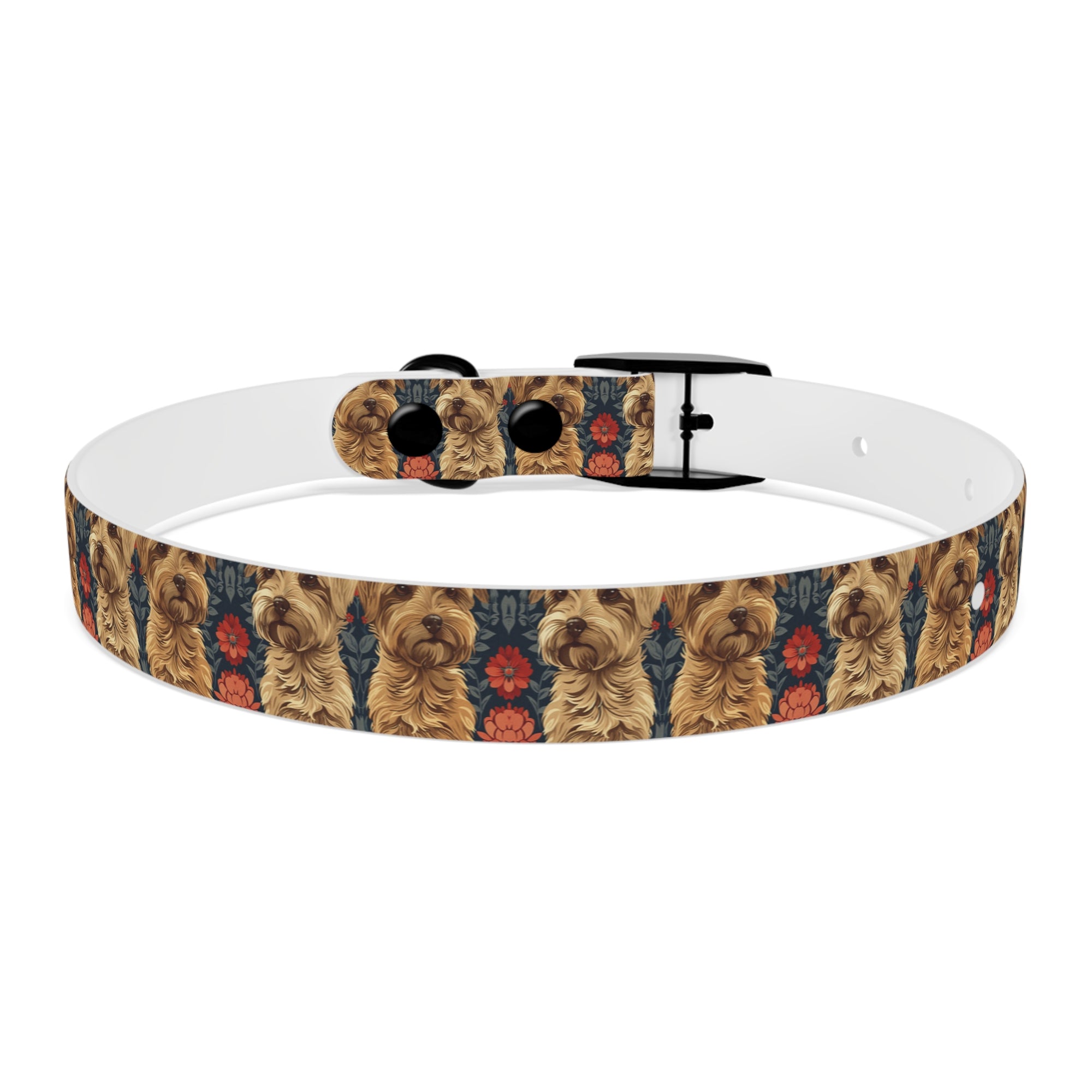 Yorkie Charm Twins Dog Collar