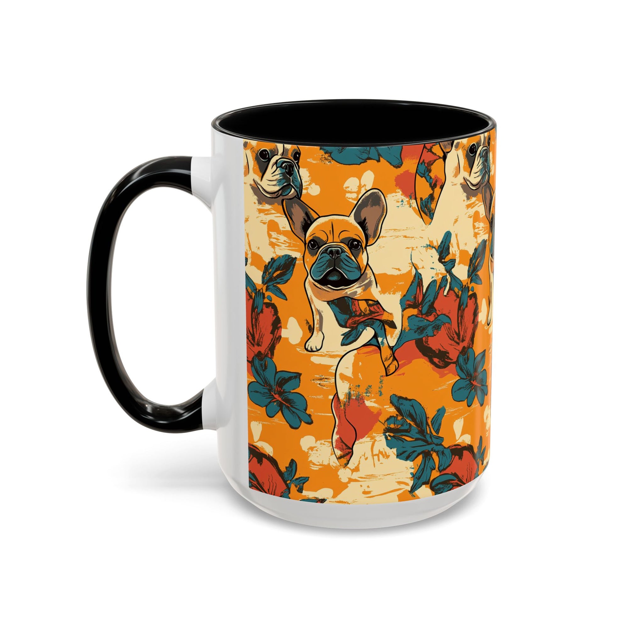 Frenchie Glow-Up Galore Accent Coffee Mug